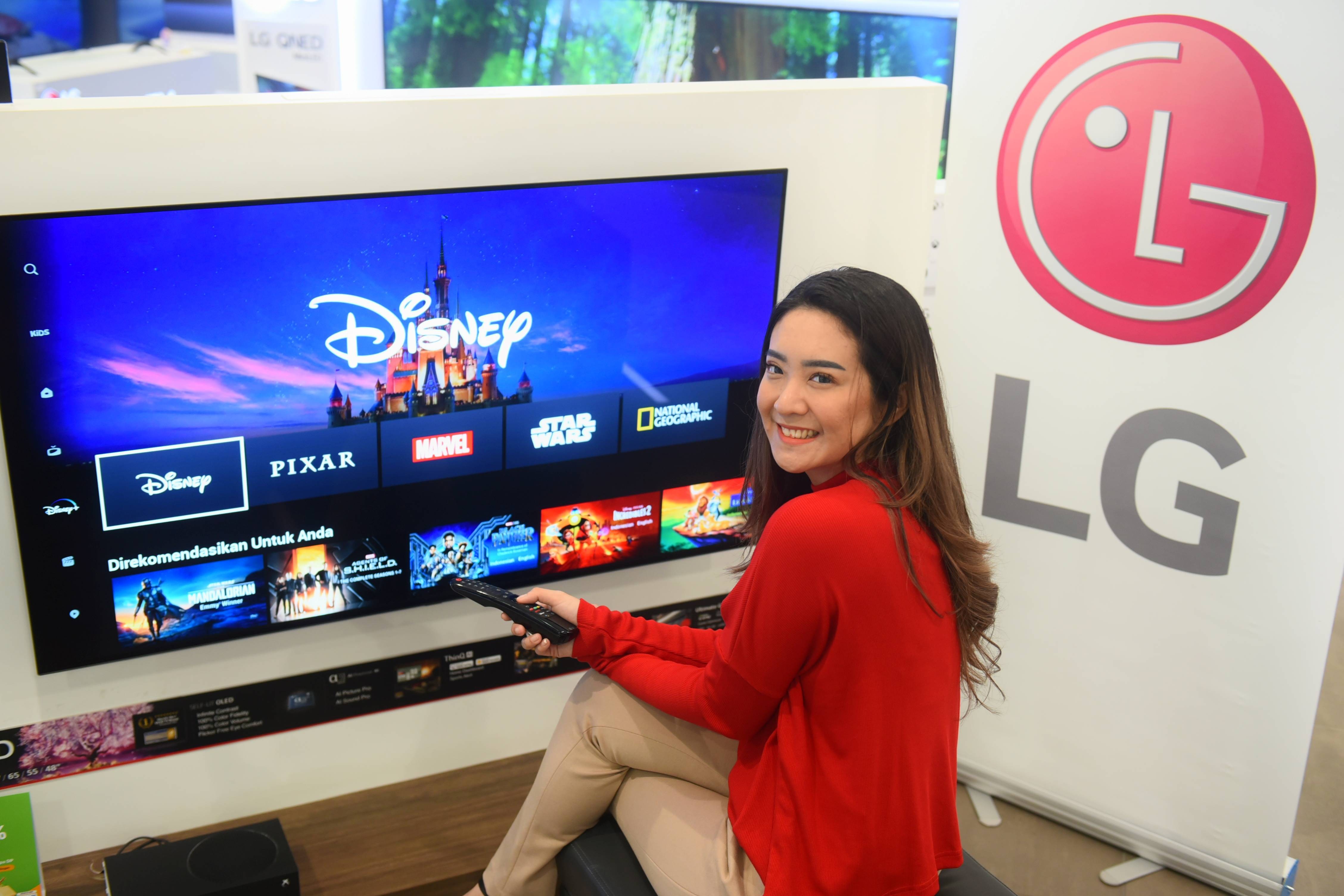 Disney+ LG Smart TV
